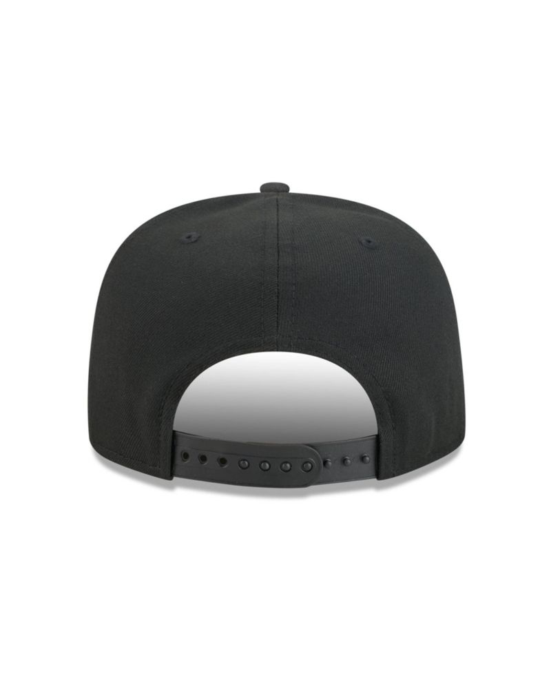 Men's Black Green Bay Packers Bolt A-Frame 9FIFTY Snapback Hat