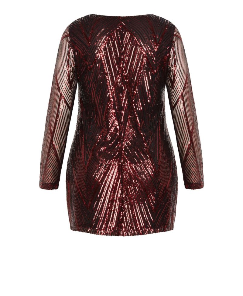 Plus Size Micah Sequin Dress
