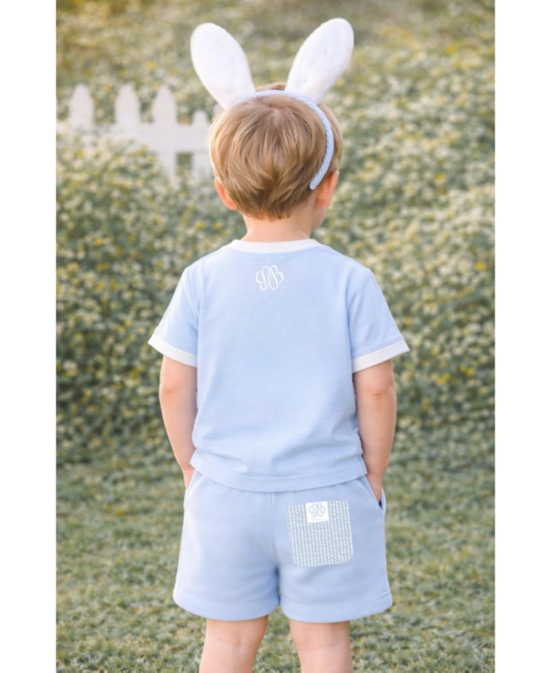 Little Boys Little/Big Cottontail Bunny T-Shirt
