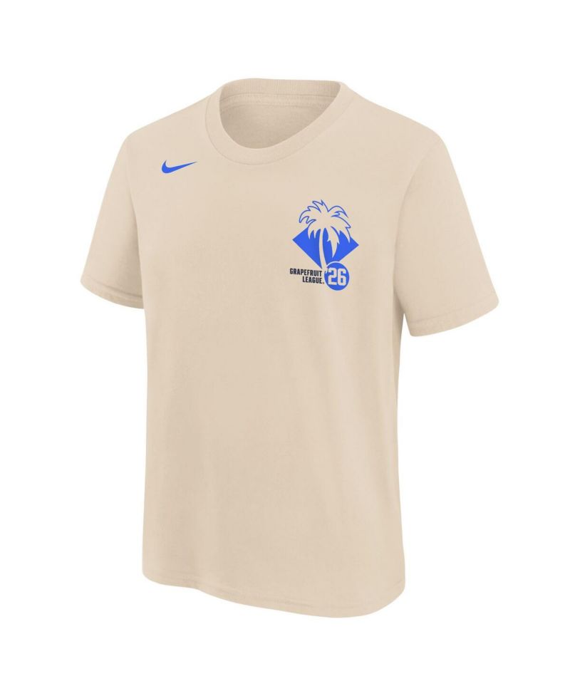Big Boys and Girls Natural 2026 Spring Training Grapefruit League T-Shirt