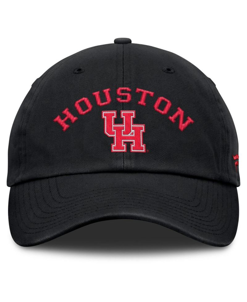 Men's Black Houston Cougars Myth Adjustable Hat