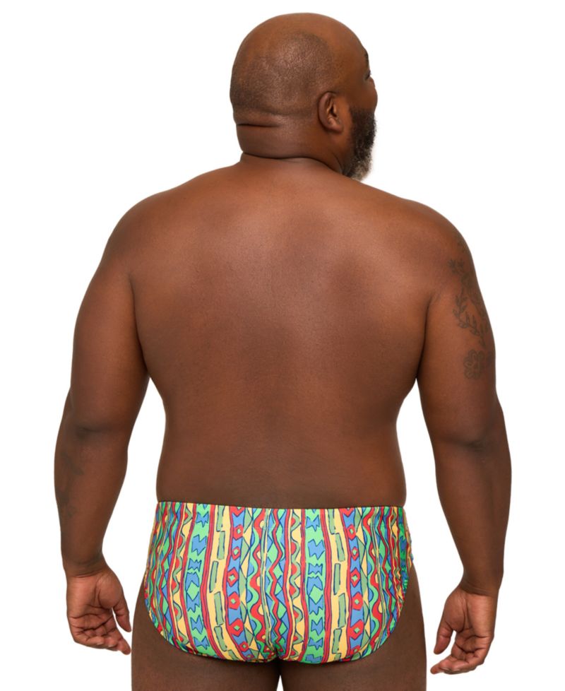 Men's The Two Legits Drawcord Swim Briefs