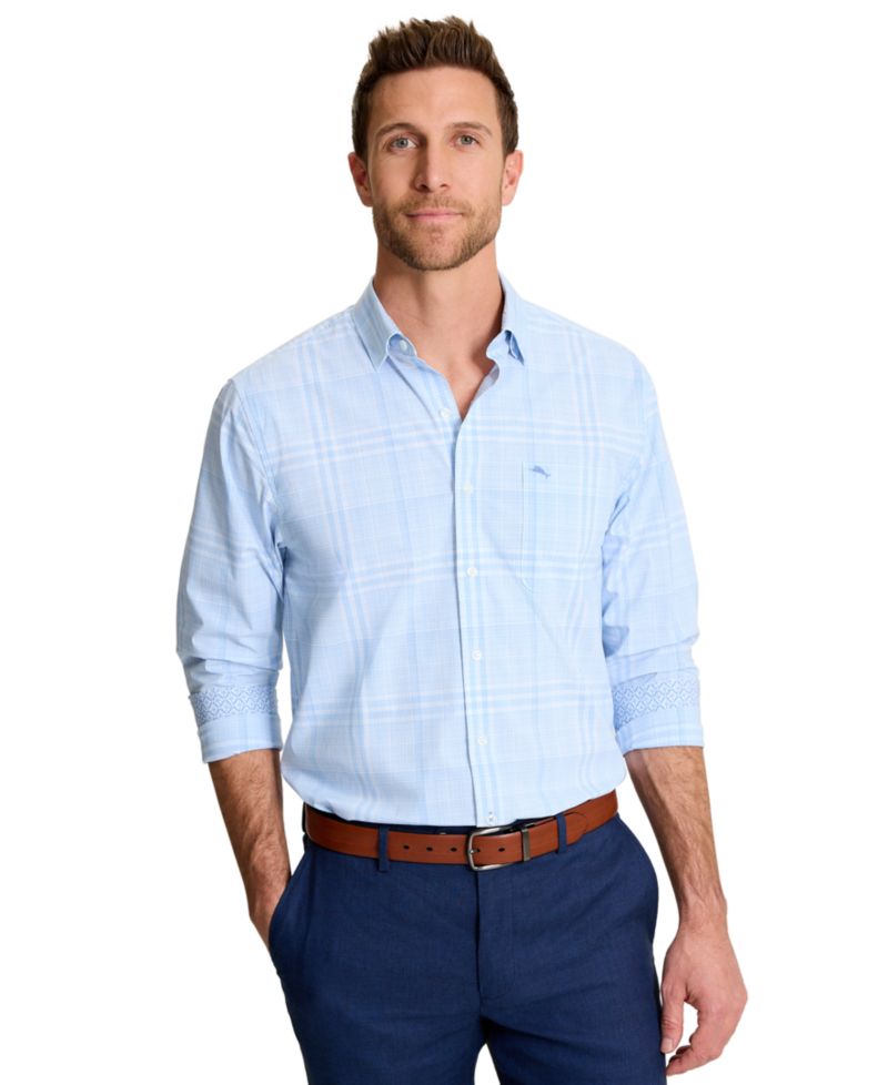 Men's Sarasota Stretch Plaid Shirt