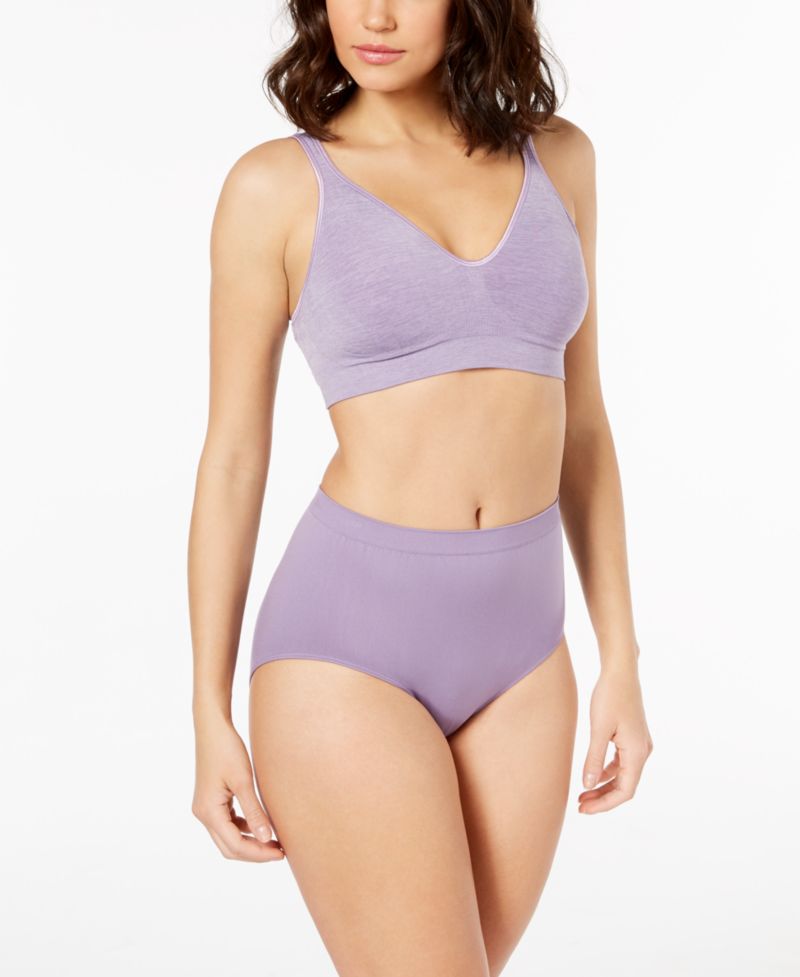 Women's Comfort Revolution ComfortFlex Fit Seamless Hook-and-Eye Closure Wireless Bra 3484