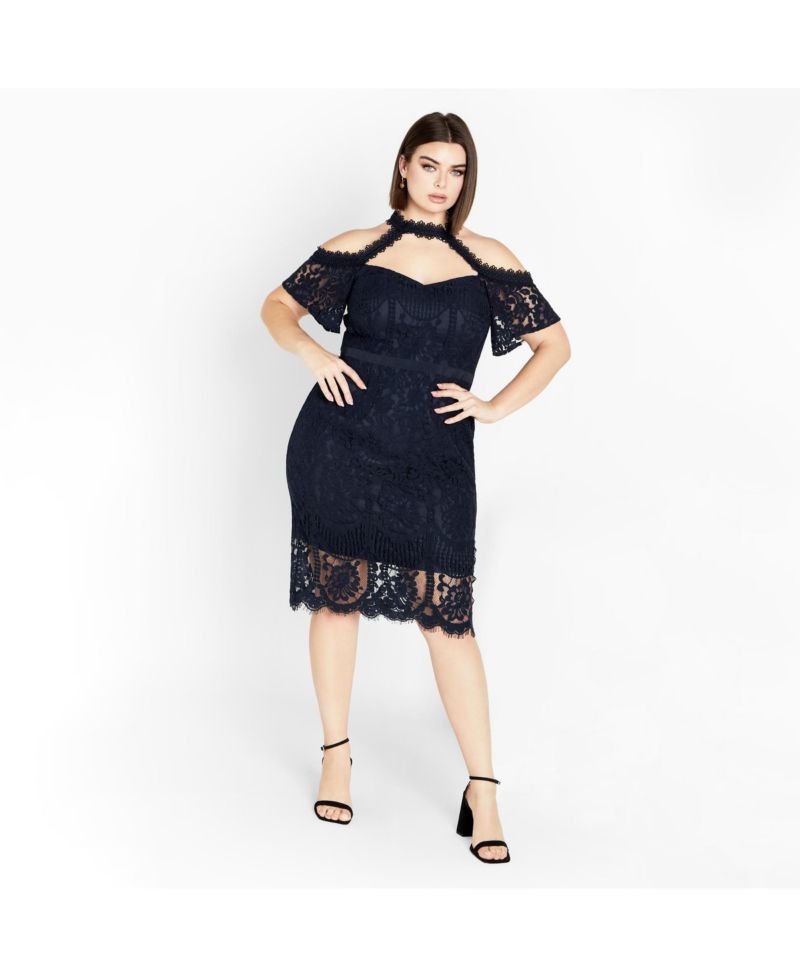 Plus Size Pippa Lace Dress