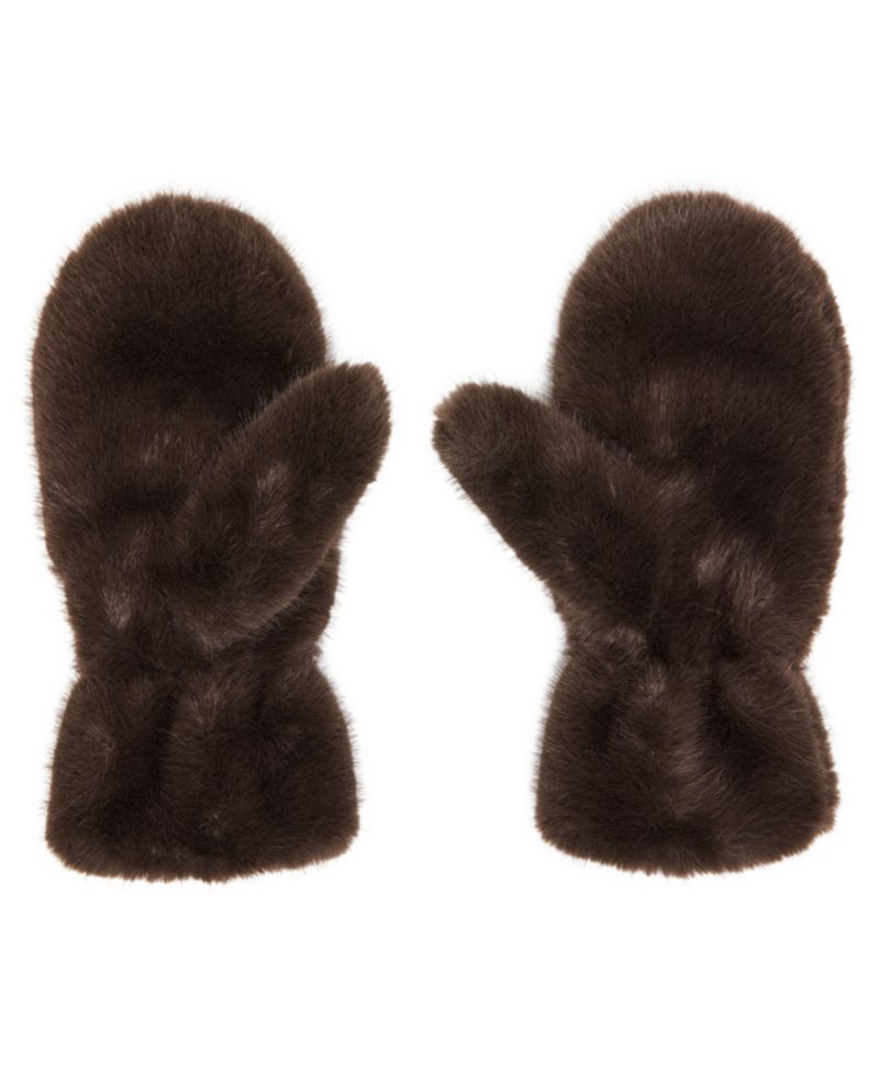 Extreme Fuzzy Pull-On Mitten Gloves