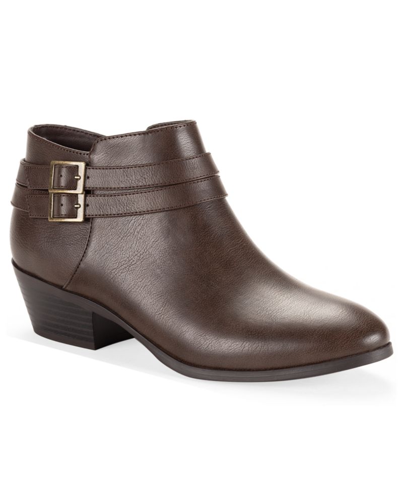 Women's Willaa Belt Block Heel Booties