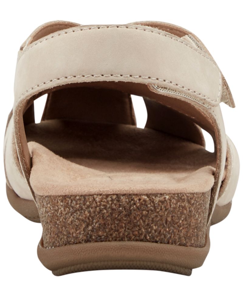 Women's Brentia Leather Criss-Cross Flat Sandals