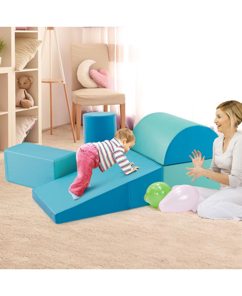 5-Piece Kids Climb and Crawl Activity Playset