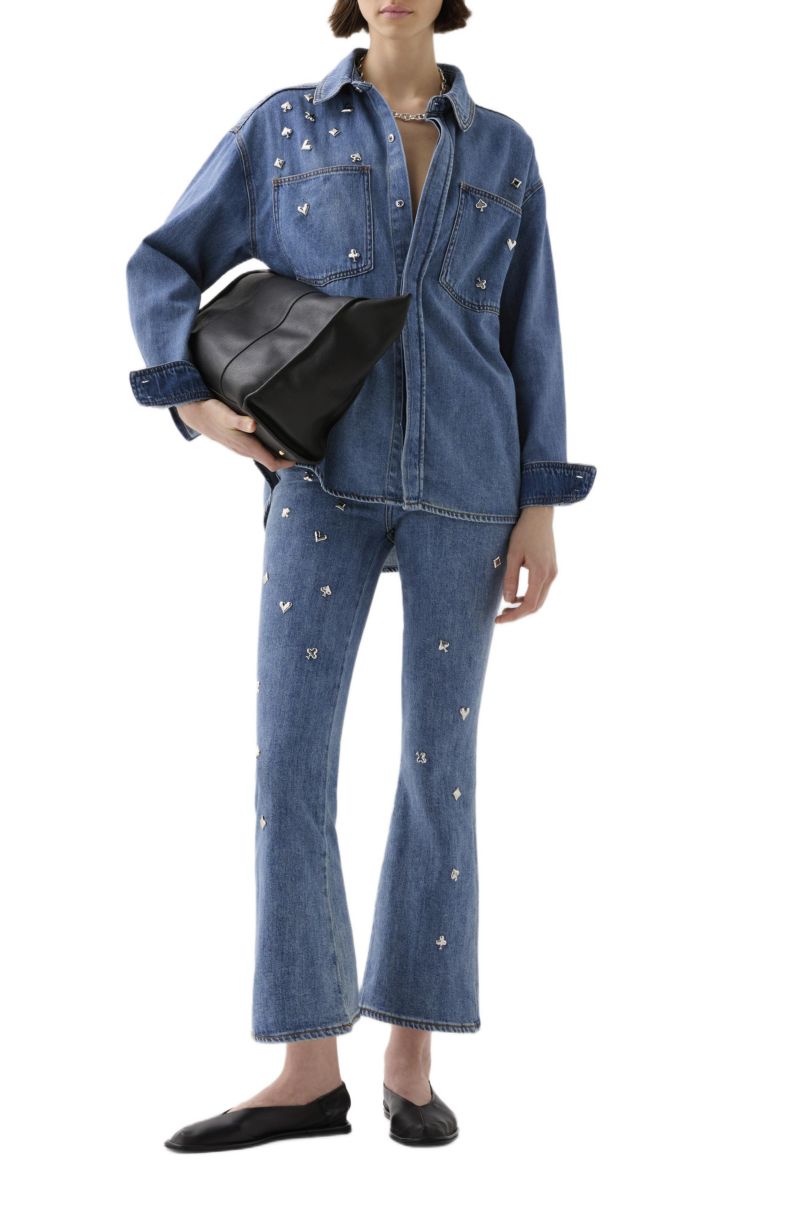 Women's Ankle Pocker Denim Pant