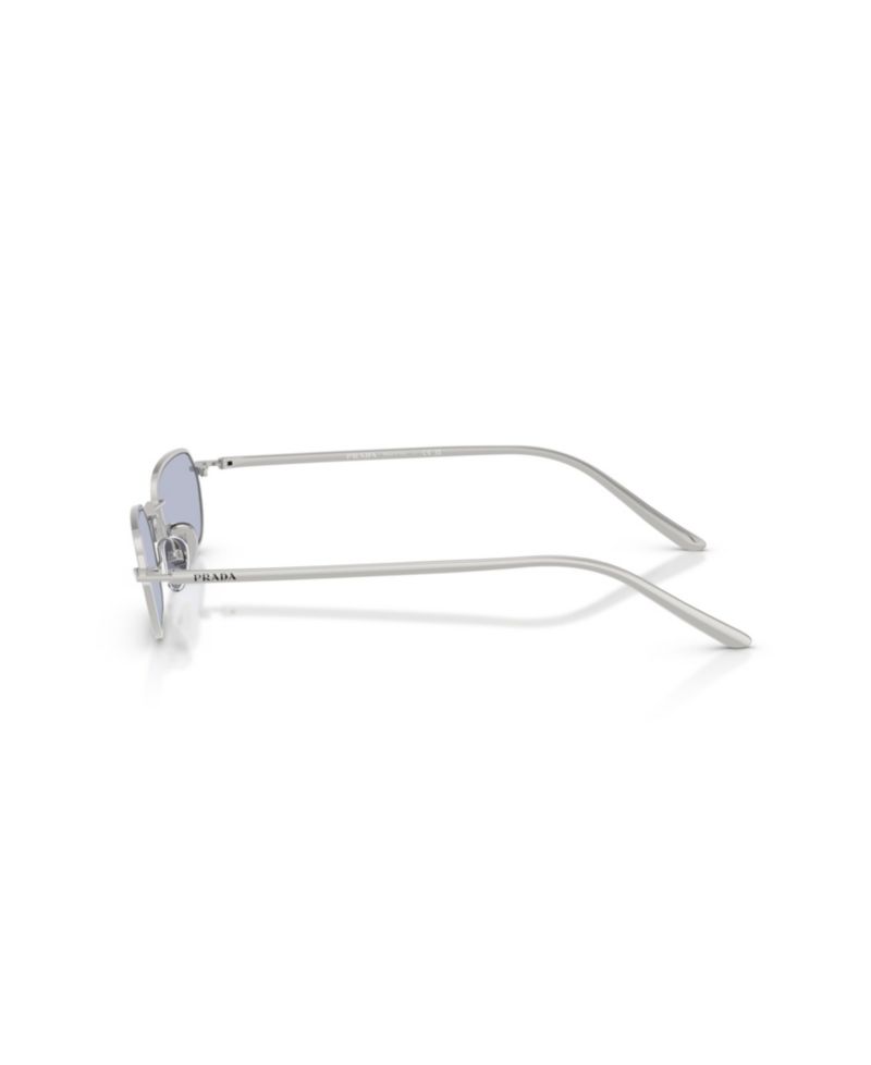 Y2K Metal Oval Sunglasses PR D58S
