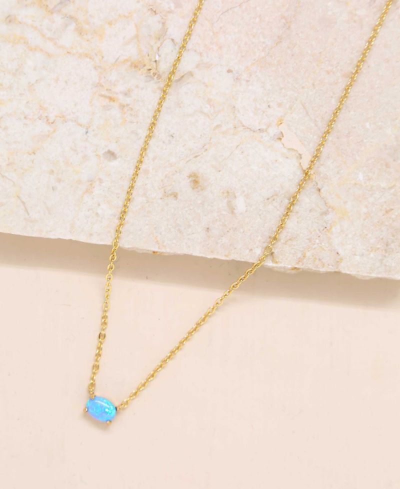 Keepsake Kyocera Opal Necklace