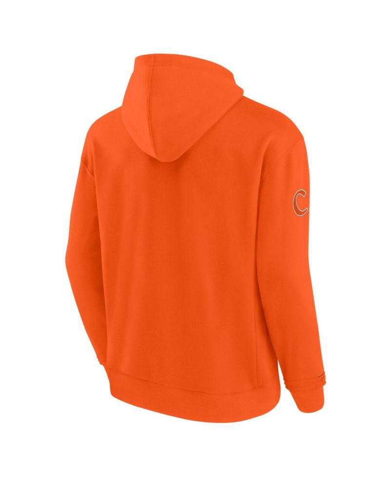 Men's Orange Clemson Tigers Elements Pace Pullover Hoodie