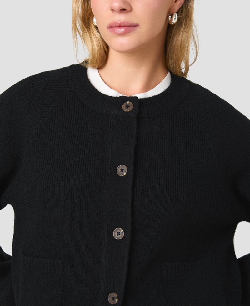 Women's Suzie Knit Cozy Crewneck Long-Sleeve Cardigan