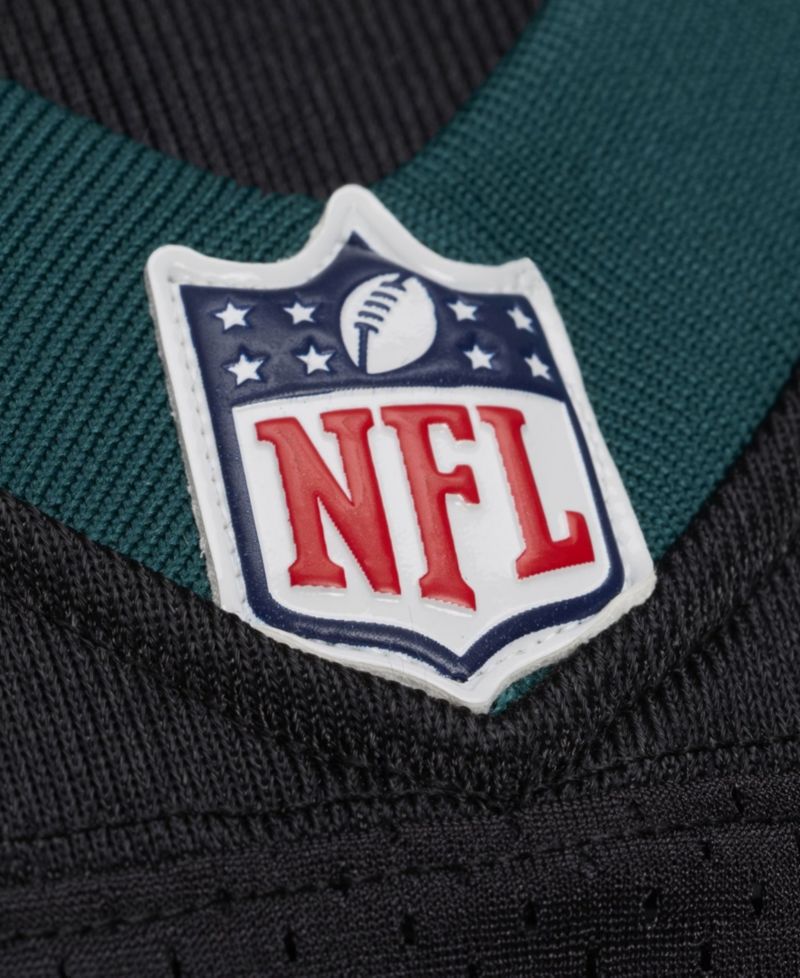 Men's Michael Vick Black Philadelphia Eagles 2012 Authentic Throwback Jersey
