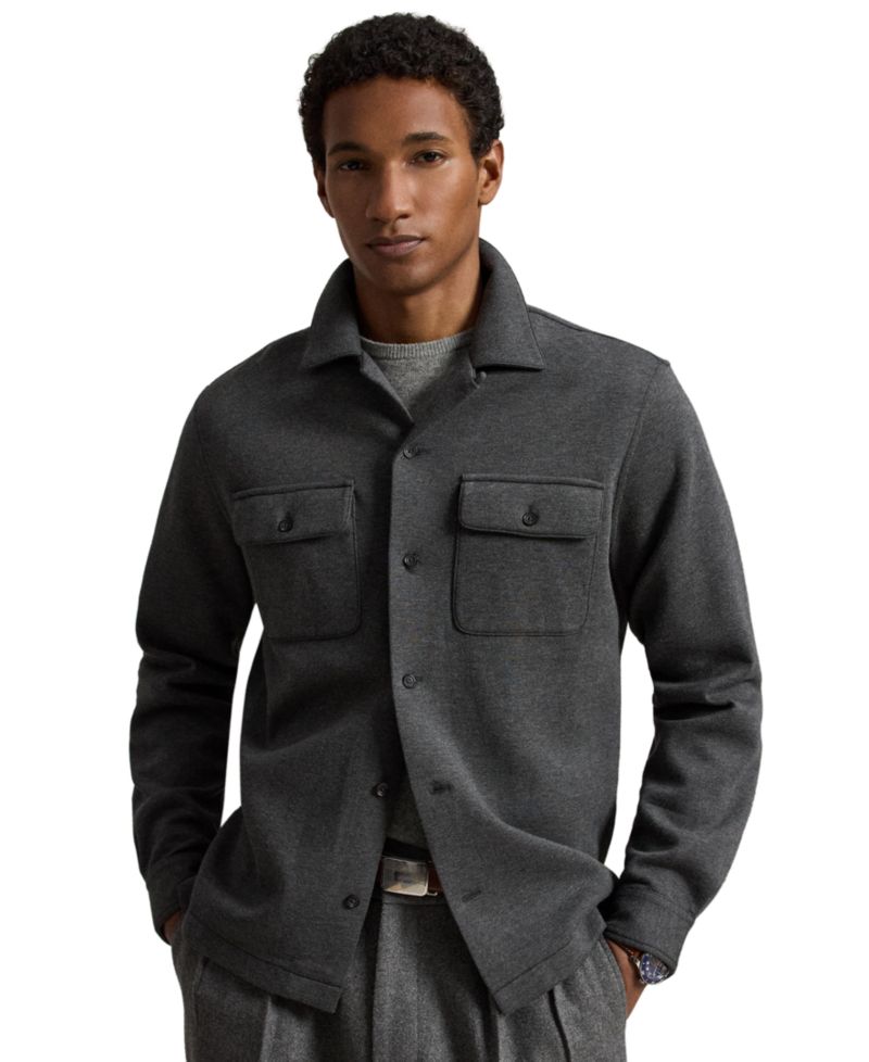 Men's Double-Knit Camp Shirt