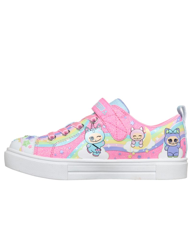 Little Girls Twinkle Sparks Light-Up Rainbow Critters Sneakers from Finish Line