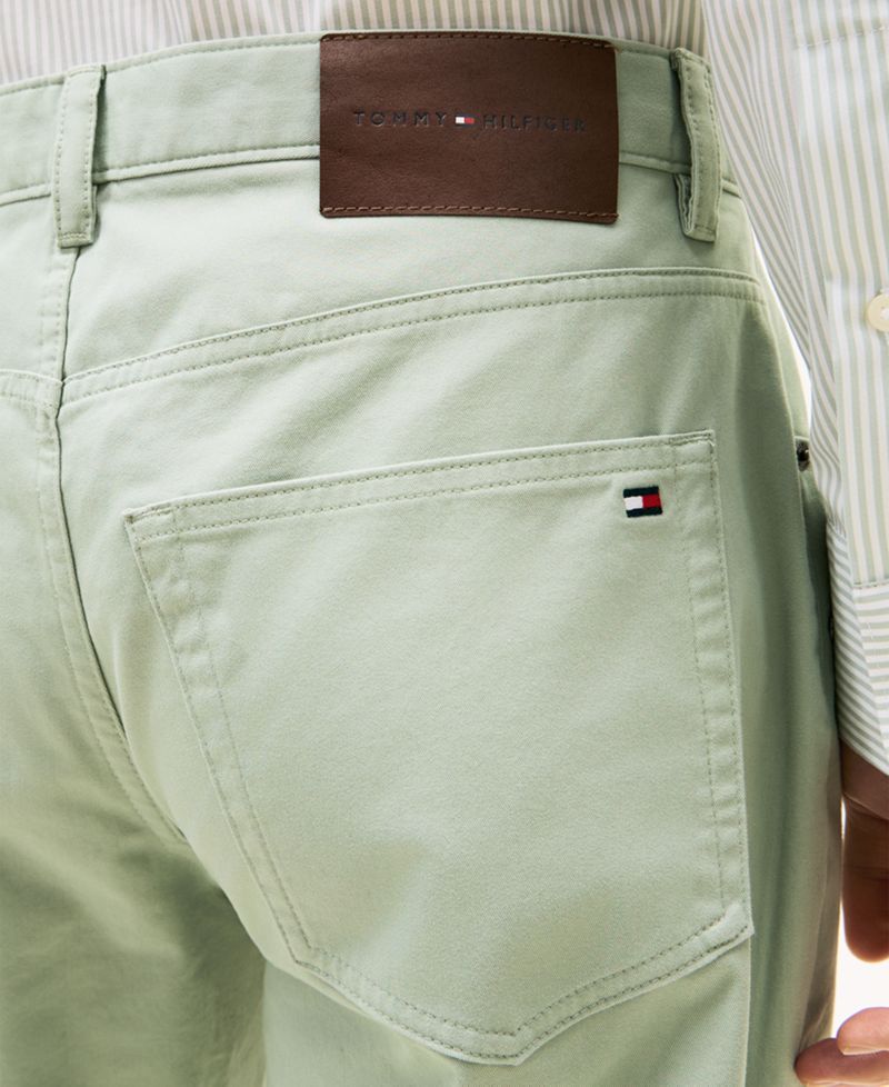 Men's Denton Straight-Fit Five-Pocket Stretch Twill Pants