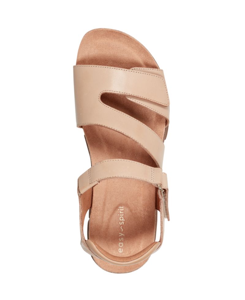 Mavey Strappy Leather Open Toe Flat Sandals