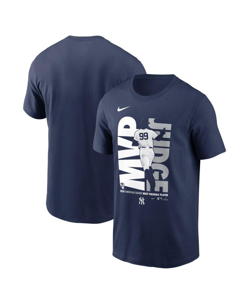 Men's Aaron Judge Navy New York Yankees 2024 American League MVP T-Shirt