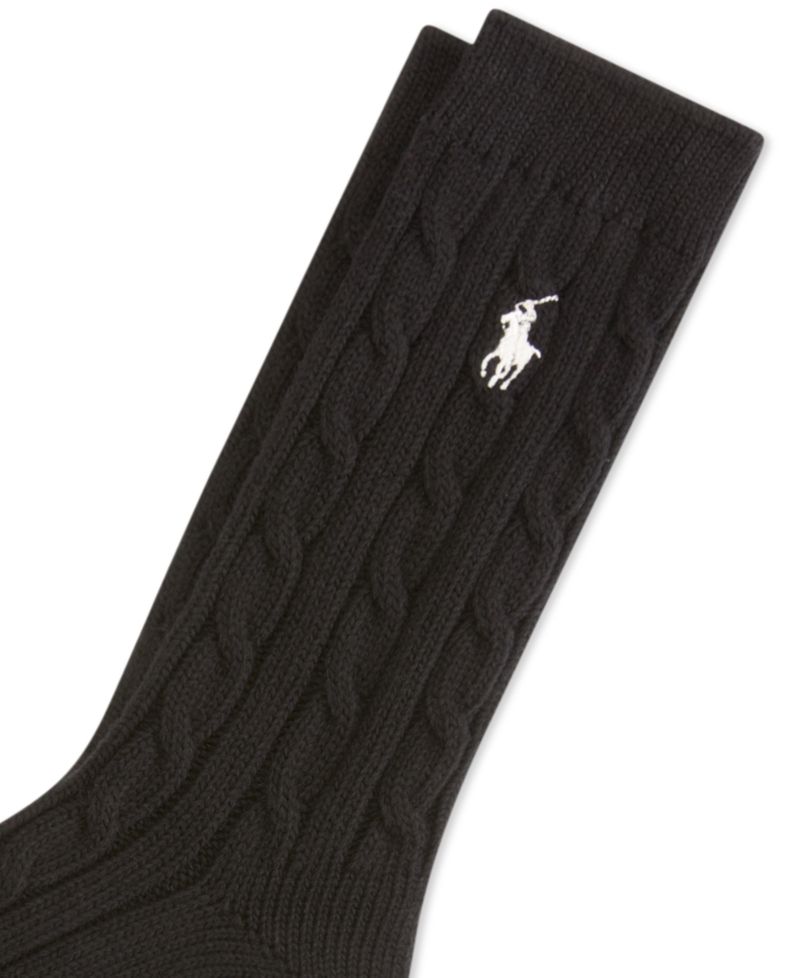 Women's Cable-Knit Socks