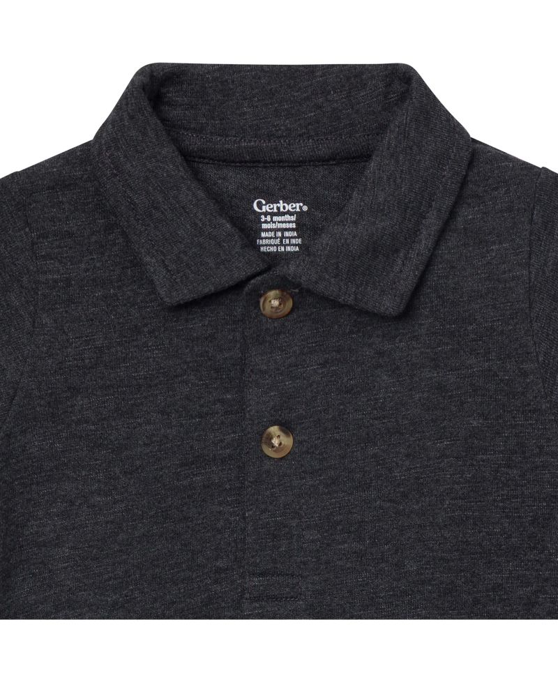 Baby Boys Boys'( New born to 18 M ) Polo Bodysuit