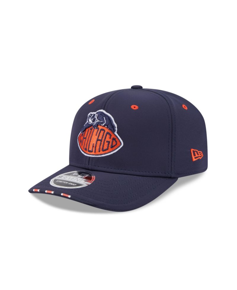 Men's Navy Chicago Bears 2026 Rivalries Collection Sideline 9SEVENTY Adjustable Hat