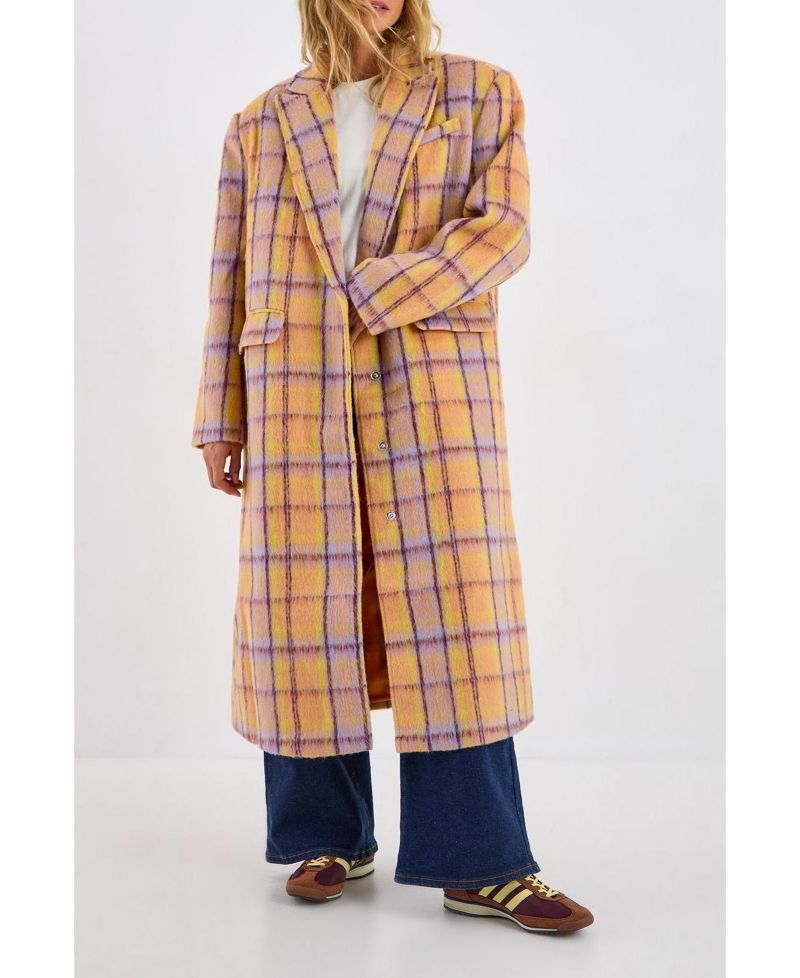 Women's Single Breasted Tailored Coat