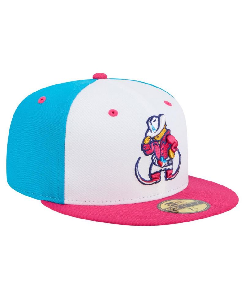 Men's White Amarillo Sod Poodles Copa de la Diversion 59FIFTY Fitted Hat