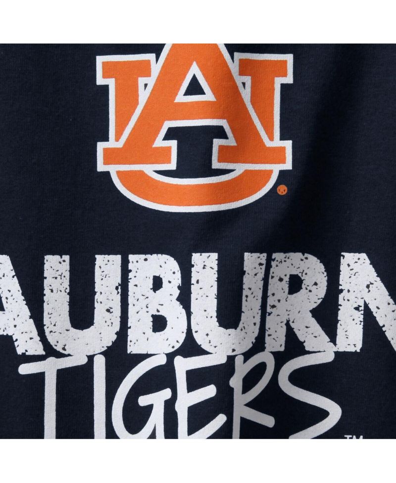 Big Boys Navy Auburn Tigers Crew Neck T-shirt