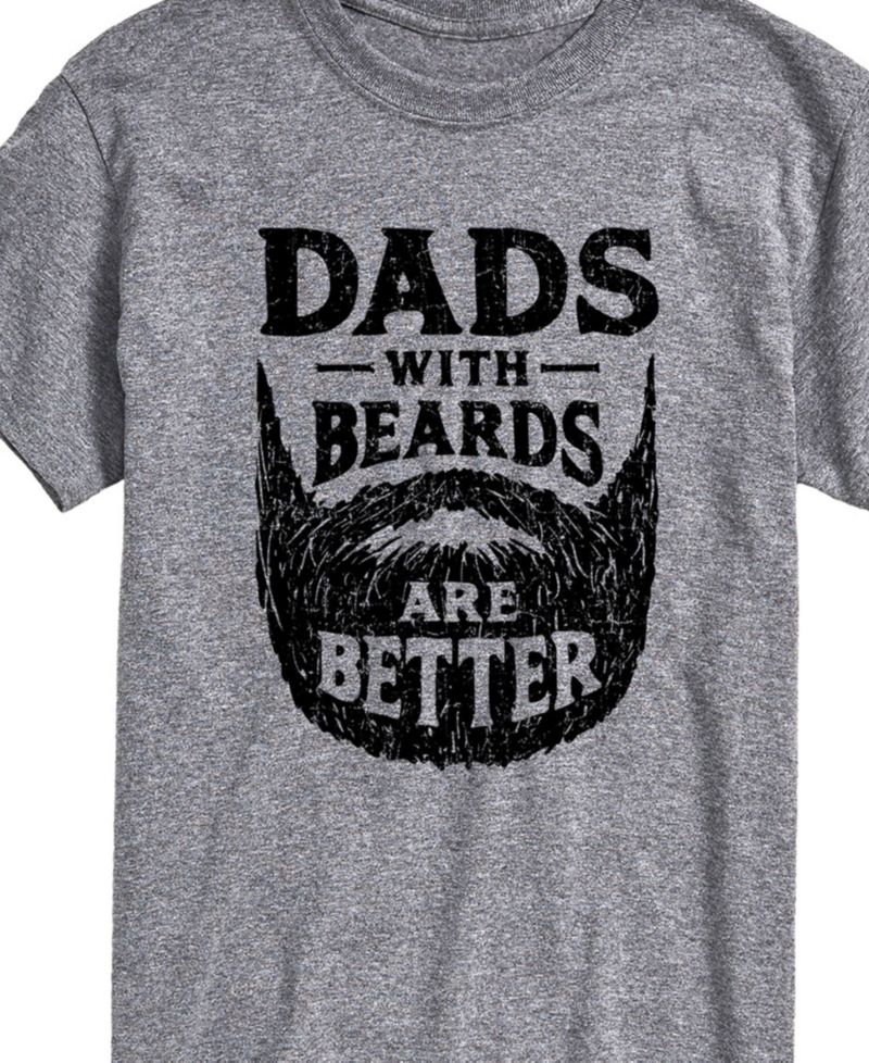 Men's Dads with Beards Are Better Short Sleeve T-Shirt