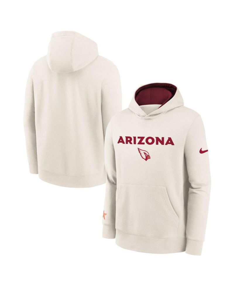 Big Boys and Girls Natural Arizona Cardinals 2025 Rivalries Collection Club Hoodie