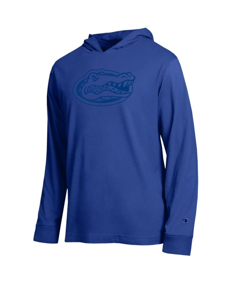 Men's Royal Florida Gators Tonal All-Star Long Sleeve Hooded T-Shirt