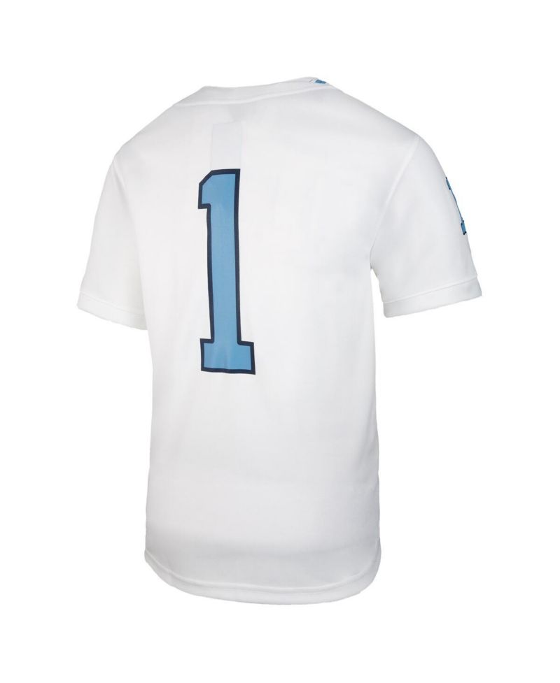 Big Boys and Girls 1 White North Carolina Tar Heels Untouchable Replica Game Jersey