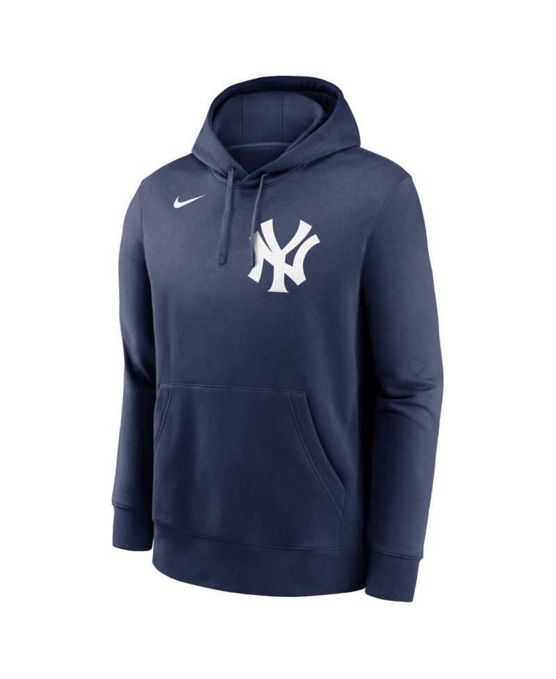 Men's Derek Jeter Navy New York Yankees Player Name & Number Club Pullover Hoodie