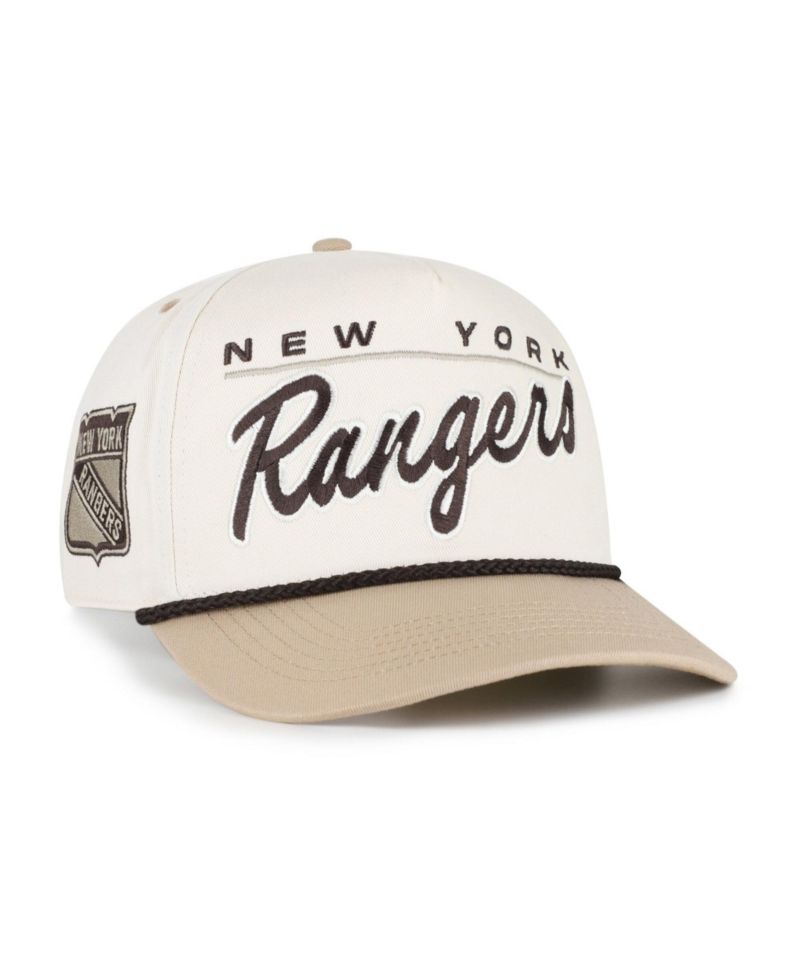 Men's '47 Natural/Tan New York Rangers Neutral Terrain Hitch Rope Adjustable Hat