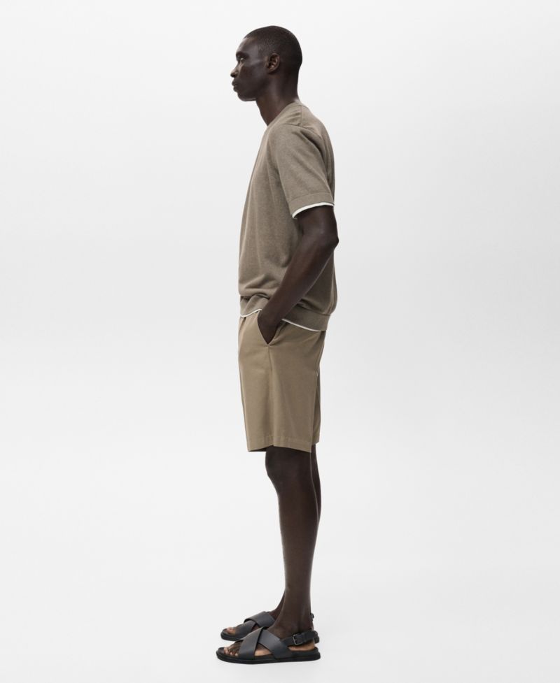 Men's Linen 9.5" Bermuda Shorts