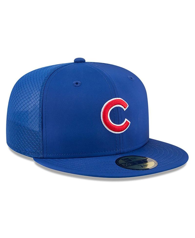 Men's Royal Chicago Cubs 2026 Batting Practice 59FIFTY Fitted Hat