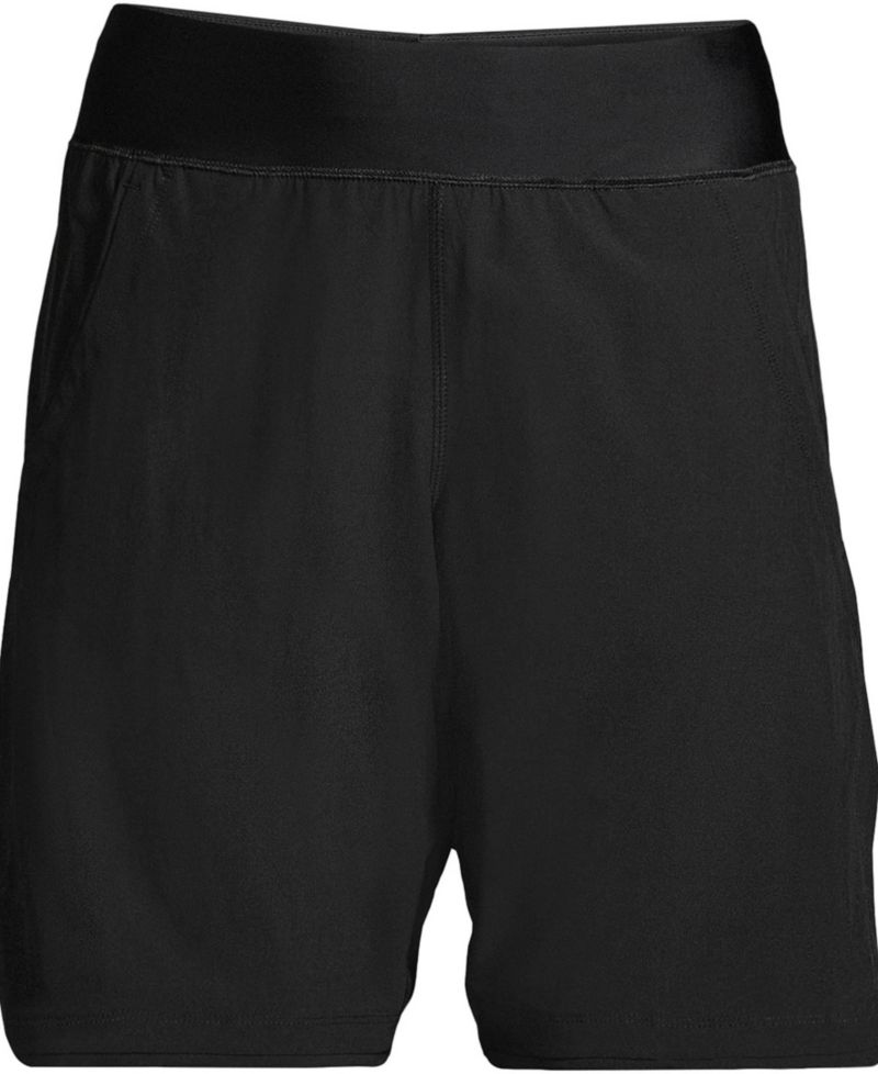 Plus Size Sunshade UPF 50 9" Board Shorts with Panty
