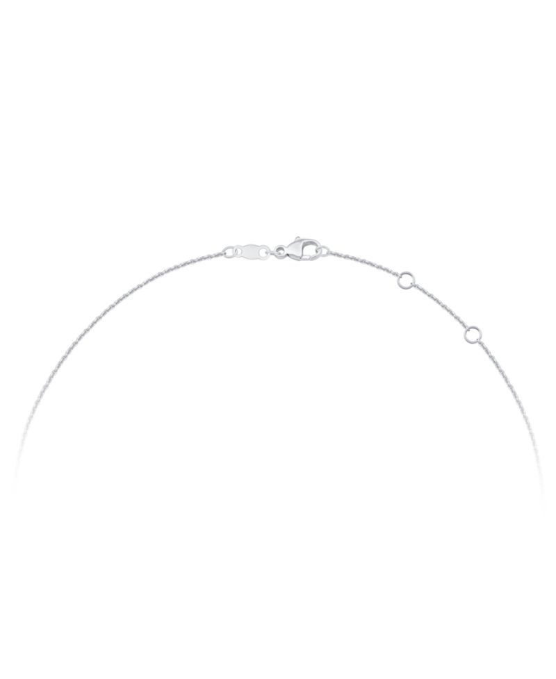Diamond Tennis Necklace (1 ct. t.w.) in Sterling Silver