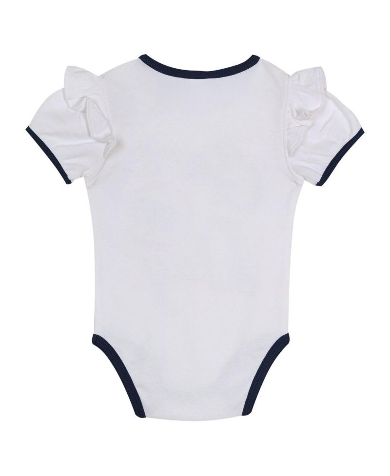 Baby Girls 3-Piece Detroit Tigers Bodysuit, Headband and Skirt Set