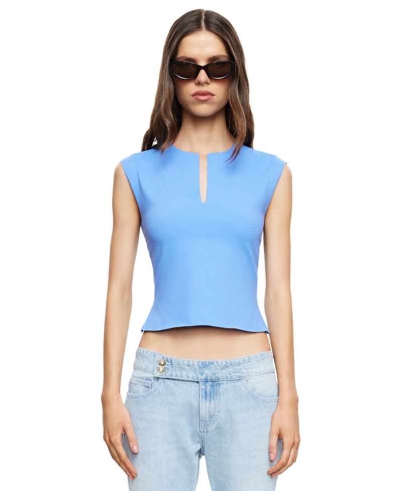 Women's Tribeca Sleeveless Cropped Top