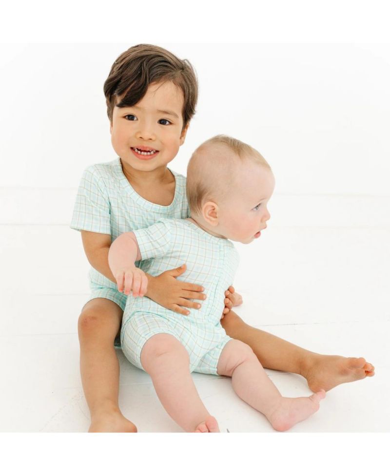Baby grass Picnic Pajama Set