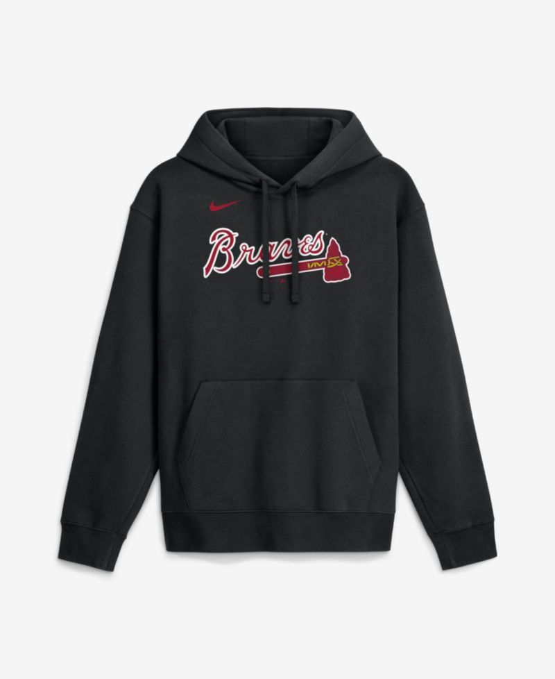 Men's Atlanta Braves Club Fleece Pullover Hoodie