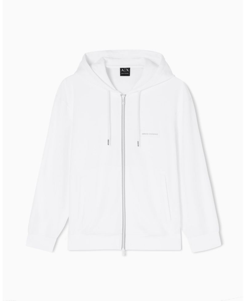 Men's White Edition Full Zip Sweatshirt