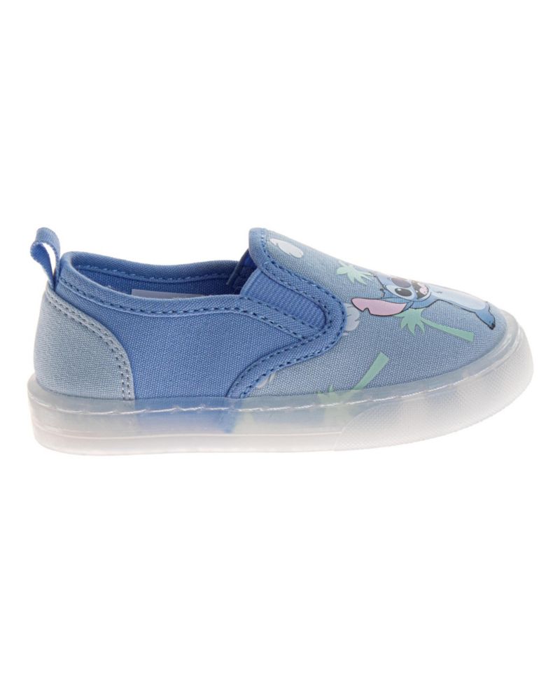 Big Girls Lilo and Stitch Shoes Slip- On, Canvas Shoes Loafers