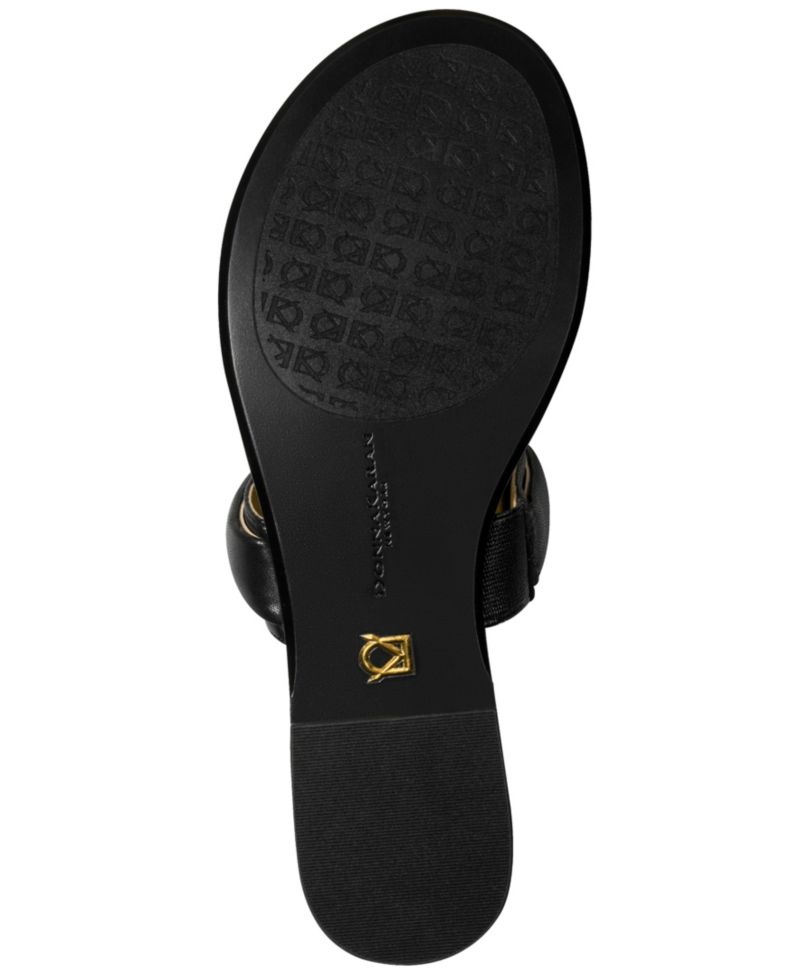 Women's Velvet Thong Flat Sandals