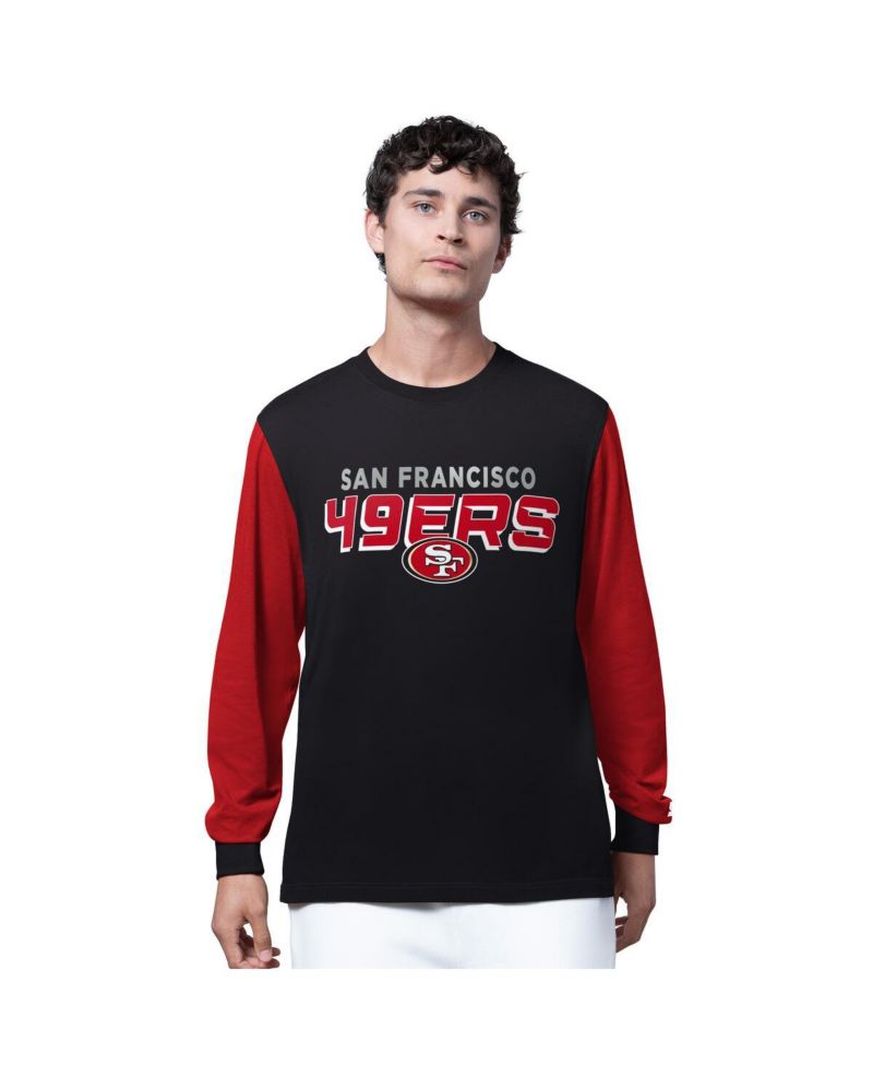 Men's Black San Francisco 49ers Thursday Night Gridiron Long Sleeve T-Shirt