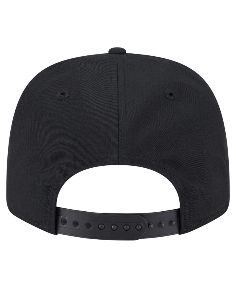 Men's Black Pittsburgh Pirates Circle Patch 9SEVENTY Stretch snap Hat