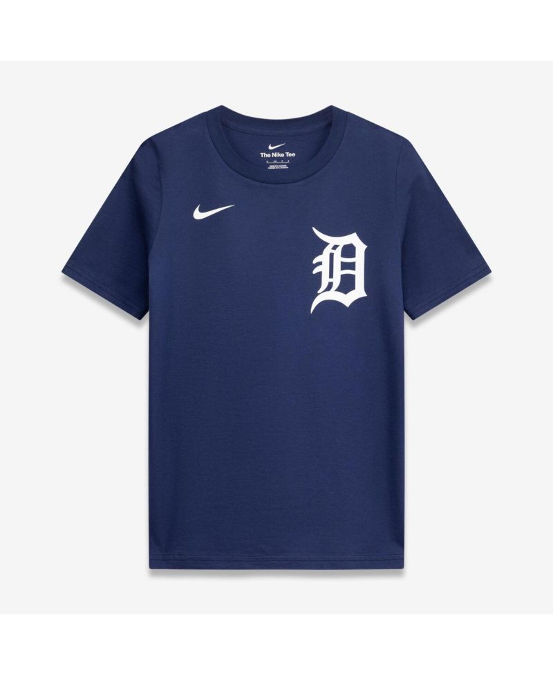 Big Boys and Girls Tarik Skubal Navy Detroit Tigers Name & Number T-Shirt